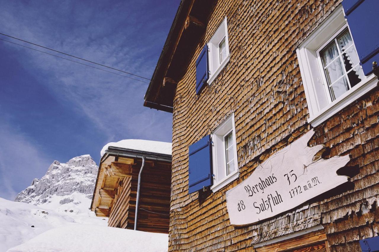 Berghaus Sulzfluh Hotel Saint Antonien Bagian luar foto